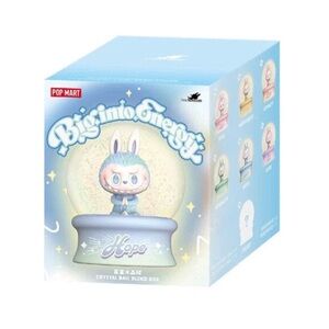 POP MART | The Monsters Labubu BIE Series Crystal Ball Snow Globe Blind Box -1pc